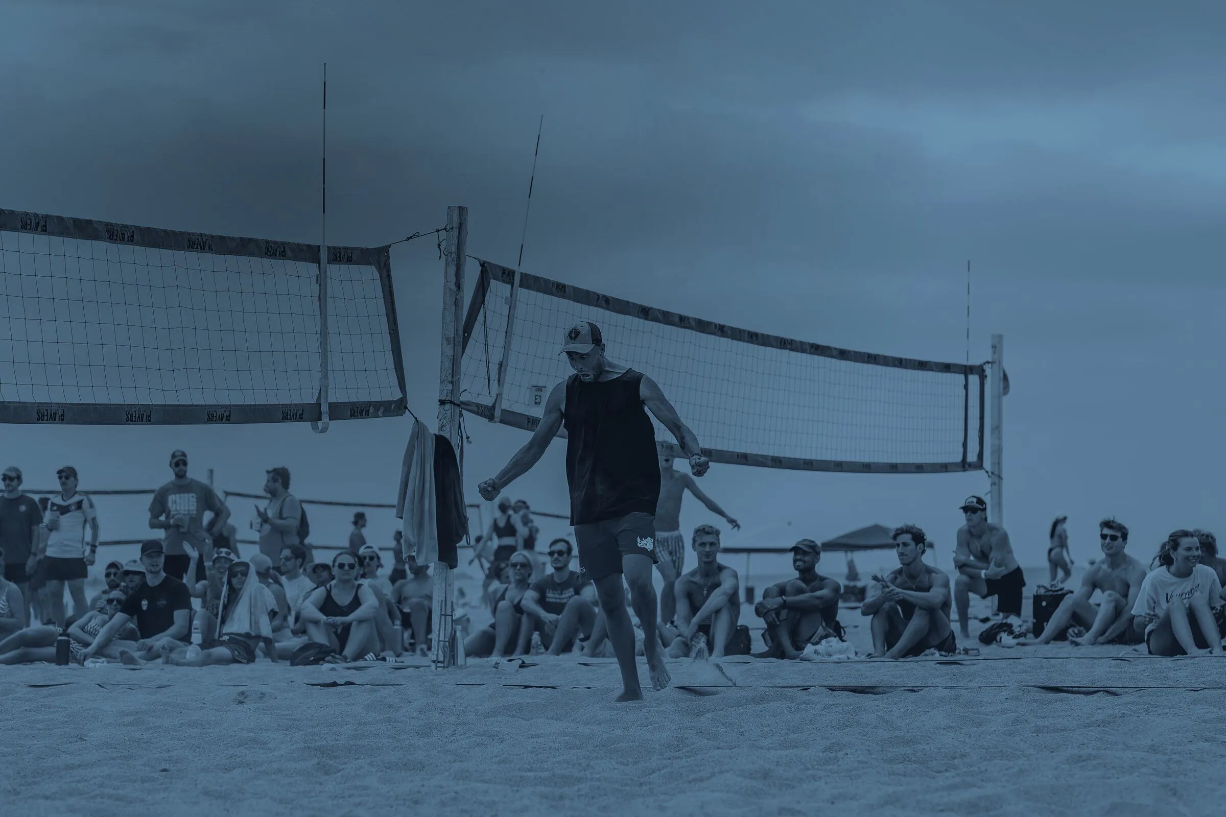 Beach volleyball, photographed by Nino Chavez